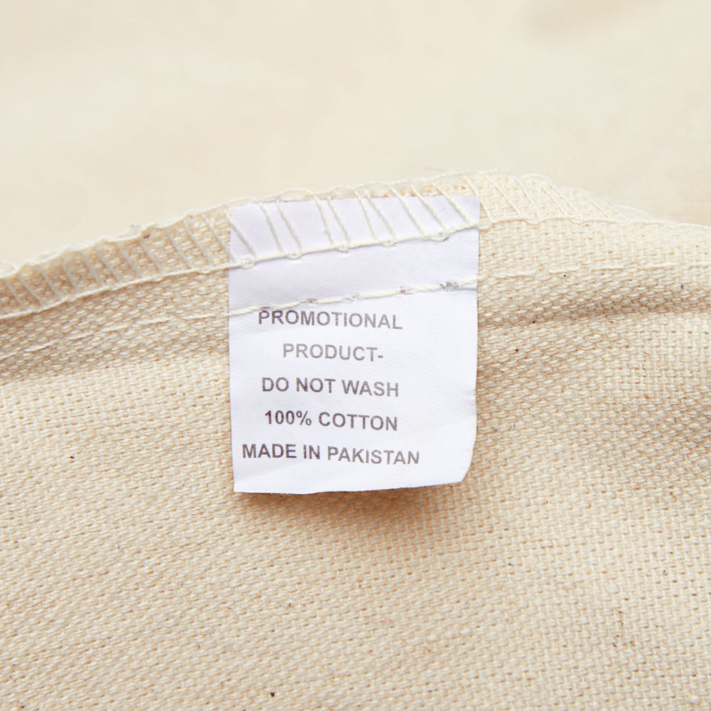 Goldendoodle Cotton Tote Bag — "No Thoughts Dog Graphic