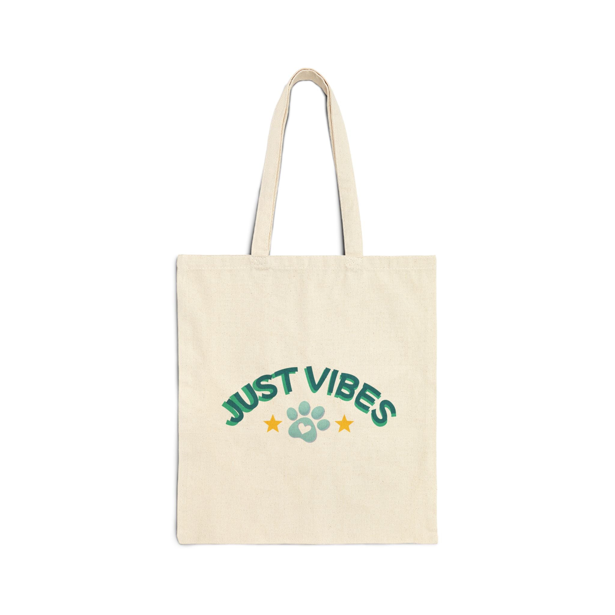 Goldendoodle Cotton Tote Bag — "No Thoughts Dog Graphic