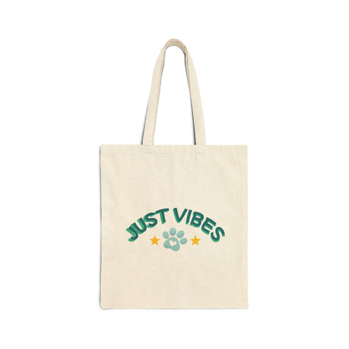 Goldendoodle Cotton Tote Bag — "No Thoughts Dog Graphic